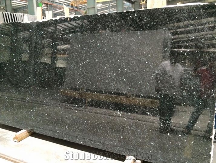 Black Galaxy Granite Slabs