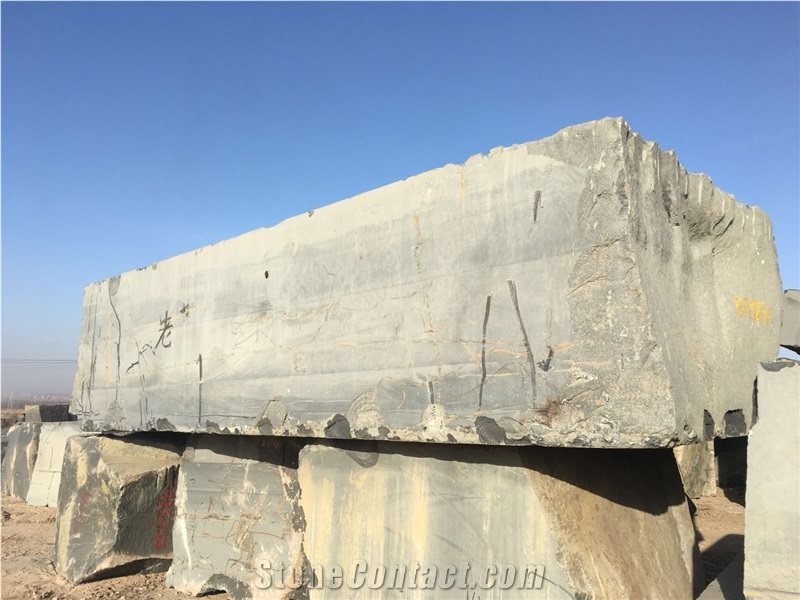 China Pure Black Granite Big Blocks for Project