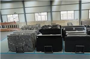 Factory Shanxi Black Granite Slab, China Absolute Stone