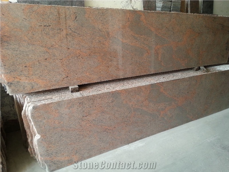 Multicolor Red Granite Slab, Floor Tile