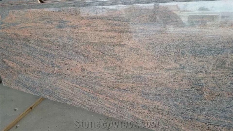 Multicolor Red Granite Slab, Floor Tile