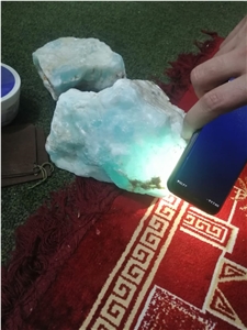 Blue Calcite Stones (Various Sizes) Precious Stone