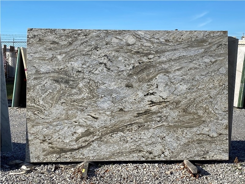 Alaska Gold, Alaska Red Granite Slabs
