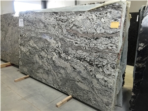 Alaska Gold, Alaska Red Granite Slabs