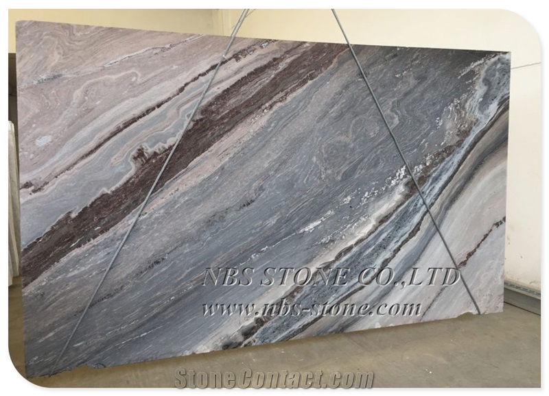 Hot Sales Blue Pallisandro Marble Slab for Floor
