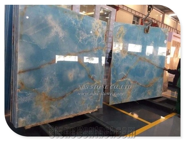 Luxury Blue Onyx Table