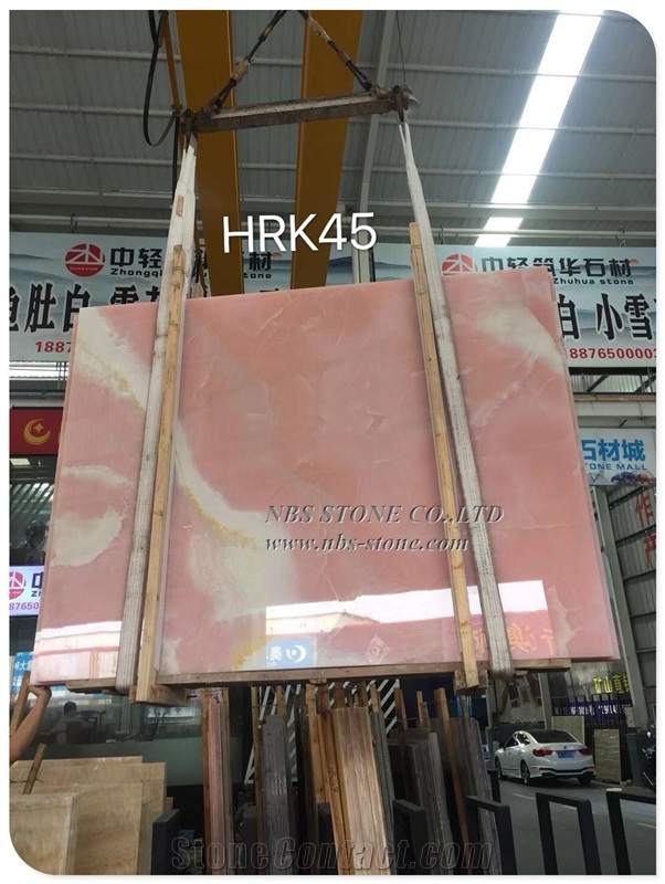 Premium Natural Onyx Factory Price Pink Onyx