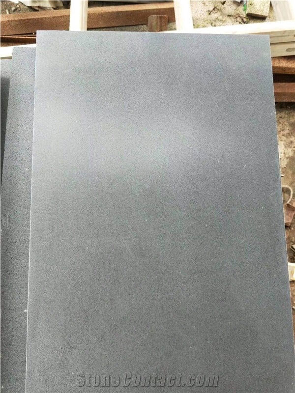 Hainan Black Basalt with Tiny Holes