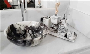 Panda White Marble for Tabletops Panda White Marble for Tabletops