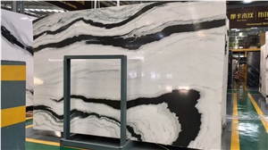 Panda White Marble for Tabletops