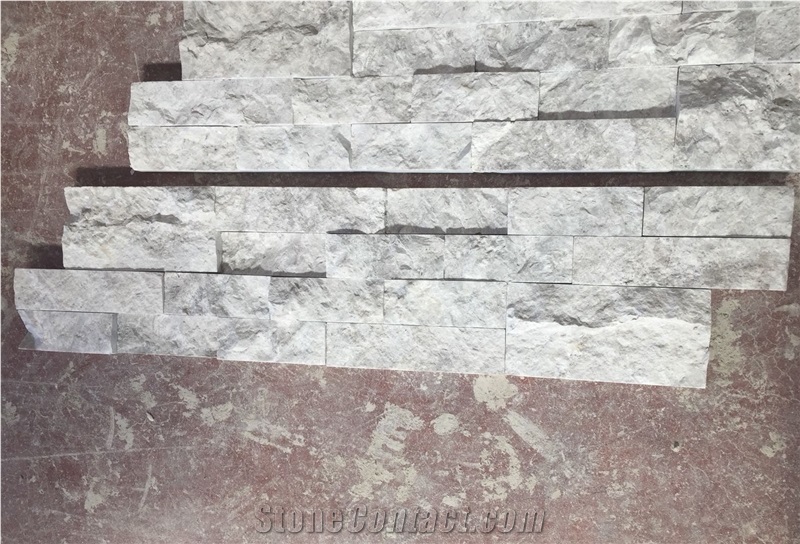 Silver Marble Split Face