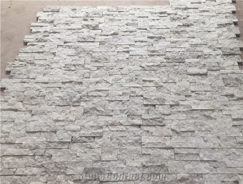 Silver Marble Split Face