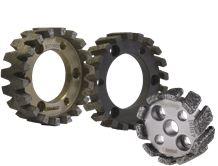 Stubbing Wheels for High Removal Granite and Engineered Stone for Cnc