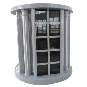 Black Shutters 72 Nich Hexagonal Columbarium