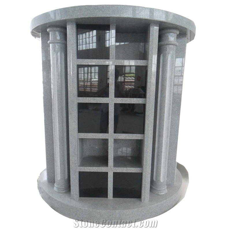 Black Shutters 72 Nich Hexagonal Columbarium