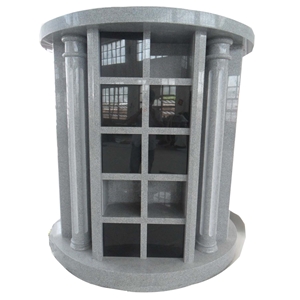 Black Shutters 72 Nich Hexagonal Columbarium