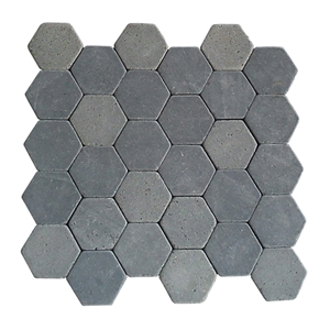 Mosaic Hexagon Stone Mosaic