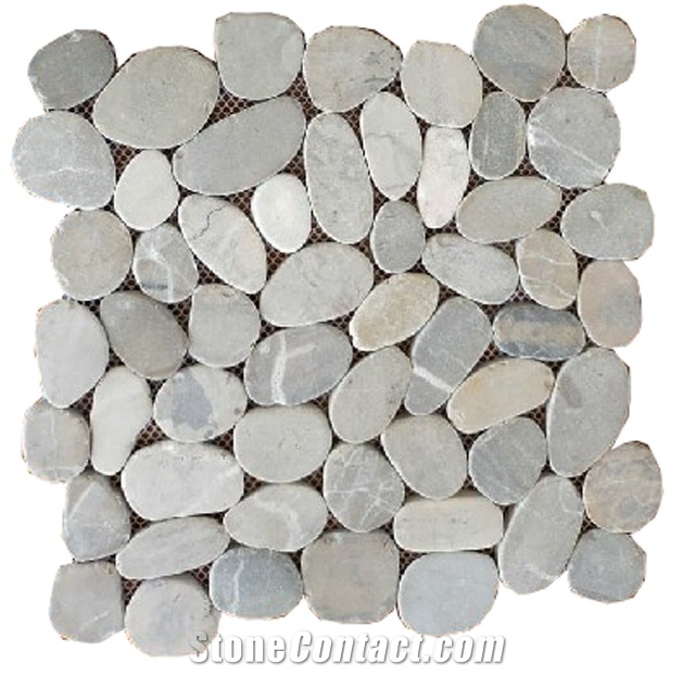 Mosaic Slice Pebble Grey