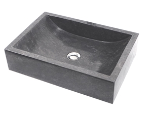 Sink Kotak Luncur Polish - Black