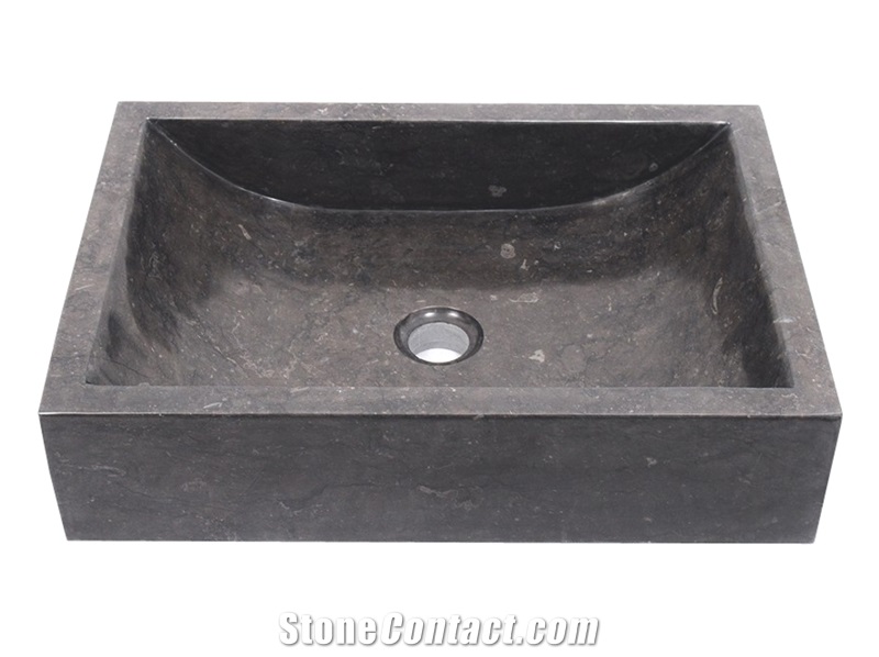 Sink Kotak Luncur Polish - Black