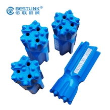 Retrac Type Thread Button Bit for Quarry Drilling