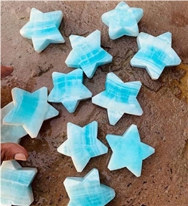 Blue Calcite Aragonite Spheres
