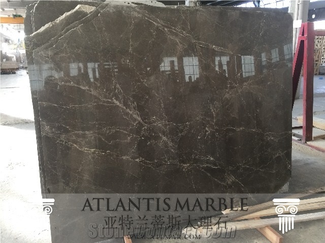 Turkish Marble Cut Size Slab Export Emperador Dark