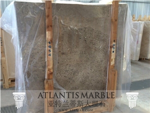 Turkish Marble Cut - Size Slab Export Island Grey