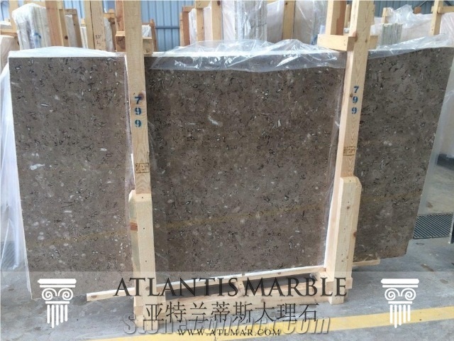 Turkish Marble Cut - Size Slab Export Island Grey