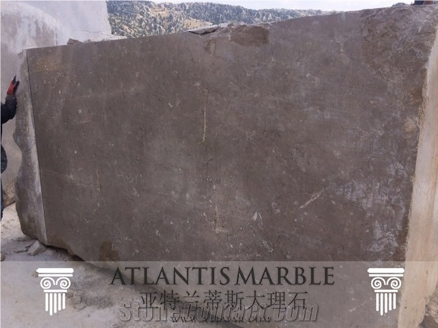 Turkish Marble Cut - Size Slab Export Island Grey