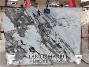 Turkish Marble Cut Size Slab Export Lilac Storm