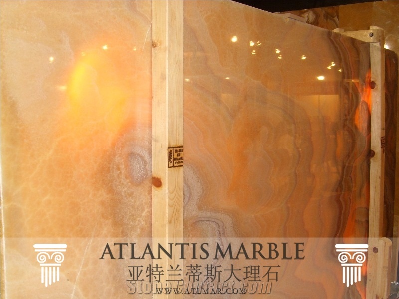 Turkish Onyx Cut to Size Slab Export Onyx Honey