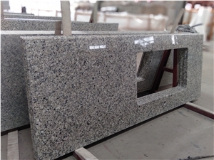 Factory Price Swan White Granite Vanity Top Bath