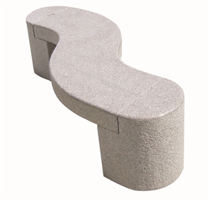 Curved Shaped Granite Chair for Seating Curved Shaped Granite Chair for Seating