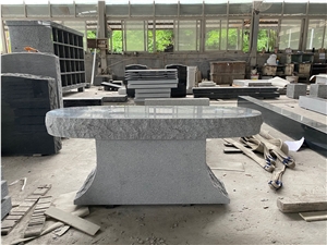 Light Gray G603 G633 Granite Polished Bench