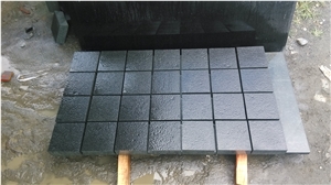 Stayy Black Granite Pavers, Paving Tiles, Own Quarry