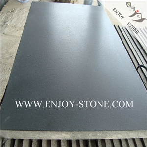 Antique Hainan Black Basalt / Leather Cut to Size