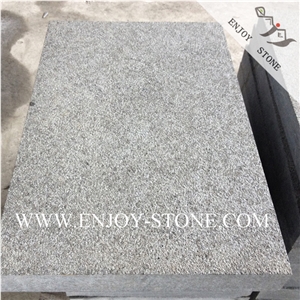Bush Hammered Black Pearl Basalt Cut to Size Tiles