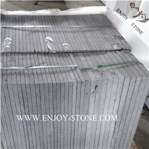 Bush Hammered Black Pearl Basalt Cut to Size Tiles