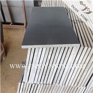 Honed Hainan Black Basalt,Andesite Floor Tiles,