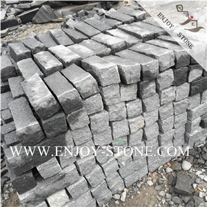 Natural Split Dark Grey Granite Garden Edging