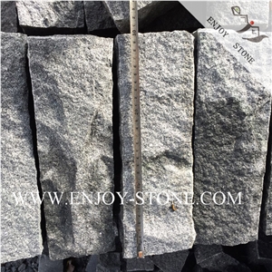Natural Split Dark Grey Granite Garden Edging