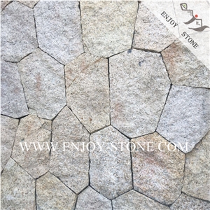 Natural Split G682 Rustic Yellow Crazy Paver