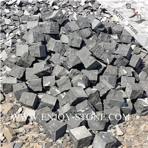 Natural Split Zhangpu Black Basalt Cobblestone