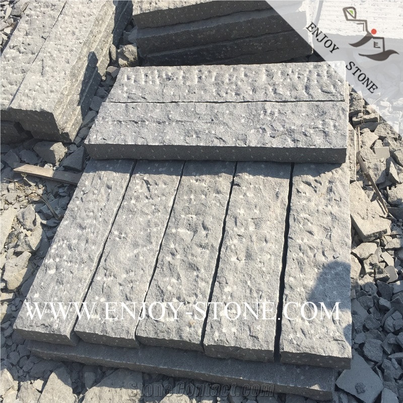 Pineapple G654 Dark Gray Granite Garden Stone