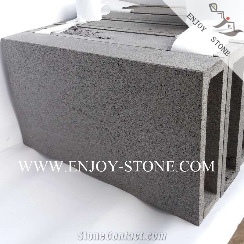 Sawn Hainan Bluestone/Basalt Dropface Coping Tiles