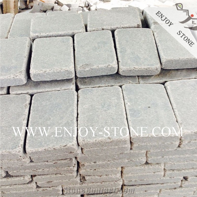 Tumbled G654 Sesame Black,Padang Gray Paver Stone