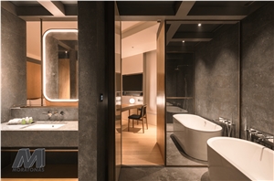 Moon Grey for Bathrooms in Any Finish