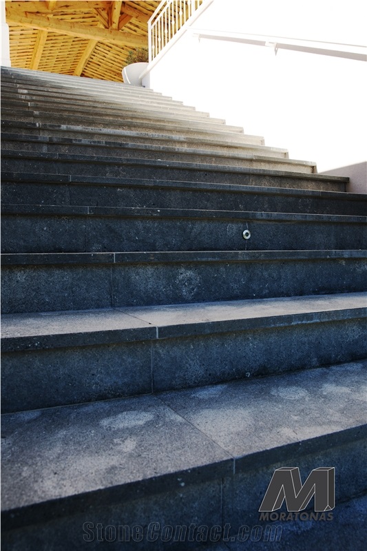 Moon Grey Stairs in Any Finish
