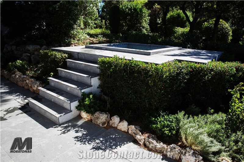 Moon Grey Stairs in Any Finish